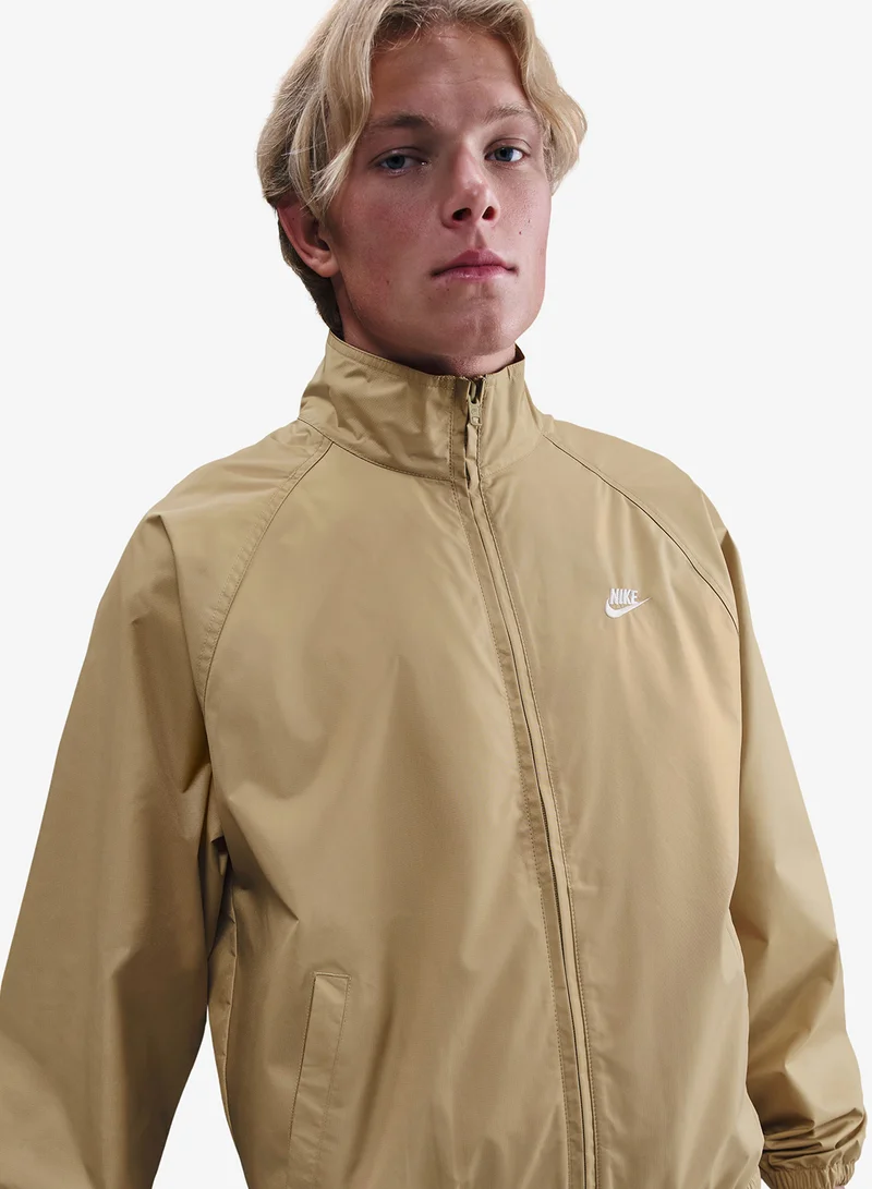 Nike PARACHUTE BEIGE/(WHITE) Nsw Club Roscoe Jacket for Men | Best Price UAE
