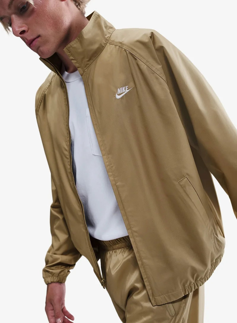 Nike PARACHUTE BEIGE/(WHITE) Nsw Club Roscoe Jacket for Men | Best Price UAE