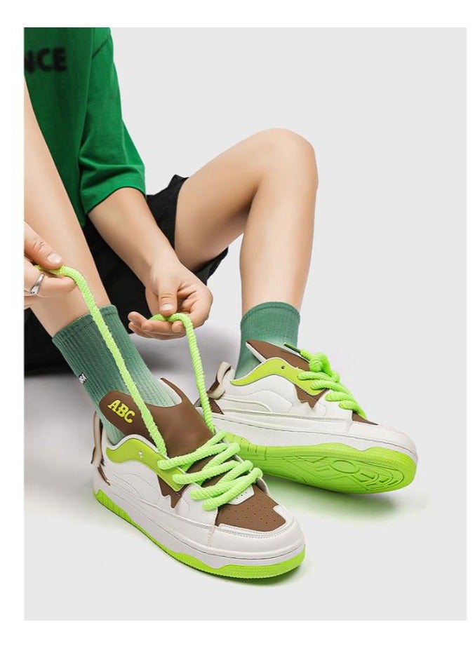 KUYING New Thick Sole Elevated Board Shoes  - Image 3