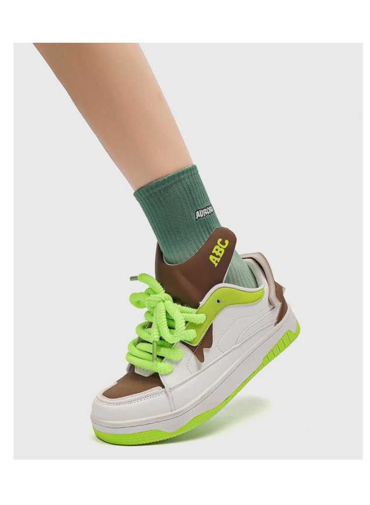 KUYING New Thick Sole Elevated Board Shoes  - Image 2
