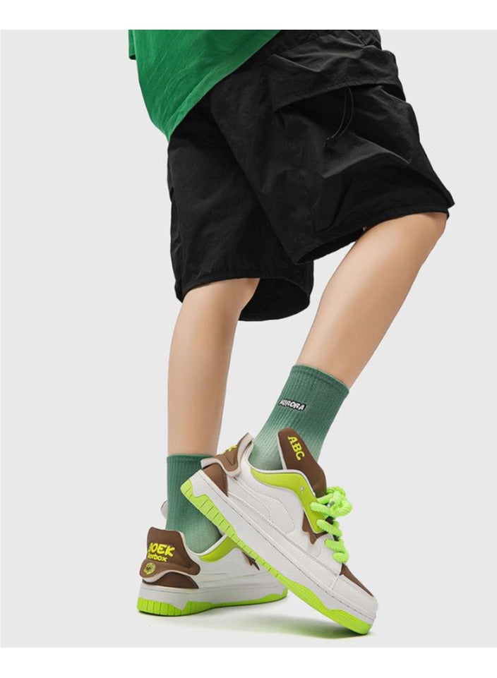 KUYING New Thick Sole Elevated Board Shoes  - Image 4