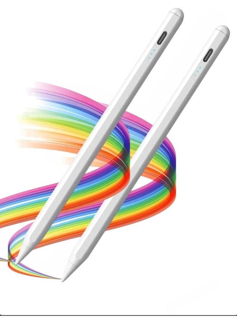 Universal Stylus Pen – 2-Pack Passive Touchscreen Pens Compatible with iOS & Android Devices – For iPad, iPhone, Samsung, Tablets & Laptops – Ideal for Drawing & Handwriting 