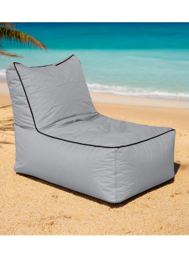 ANDERSON Beachoo Waterproof Bean Bag – Comfort and Style that Lasts - Grey - 100x85x80 cm  - Image 2