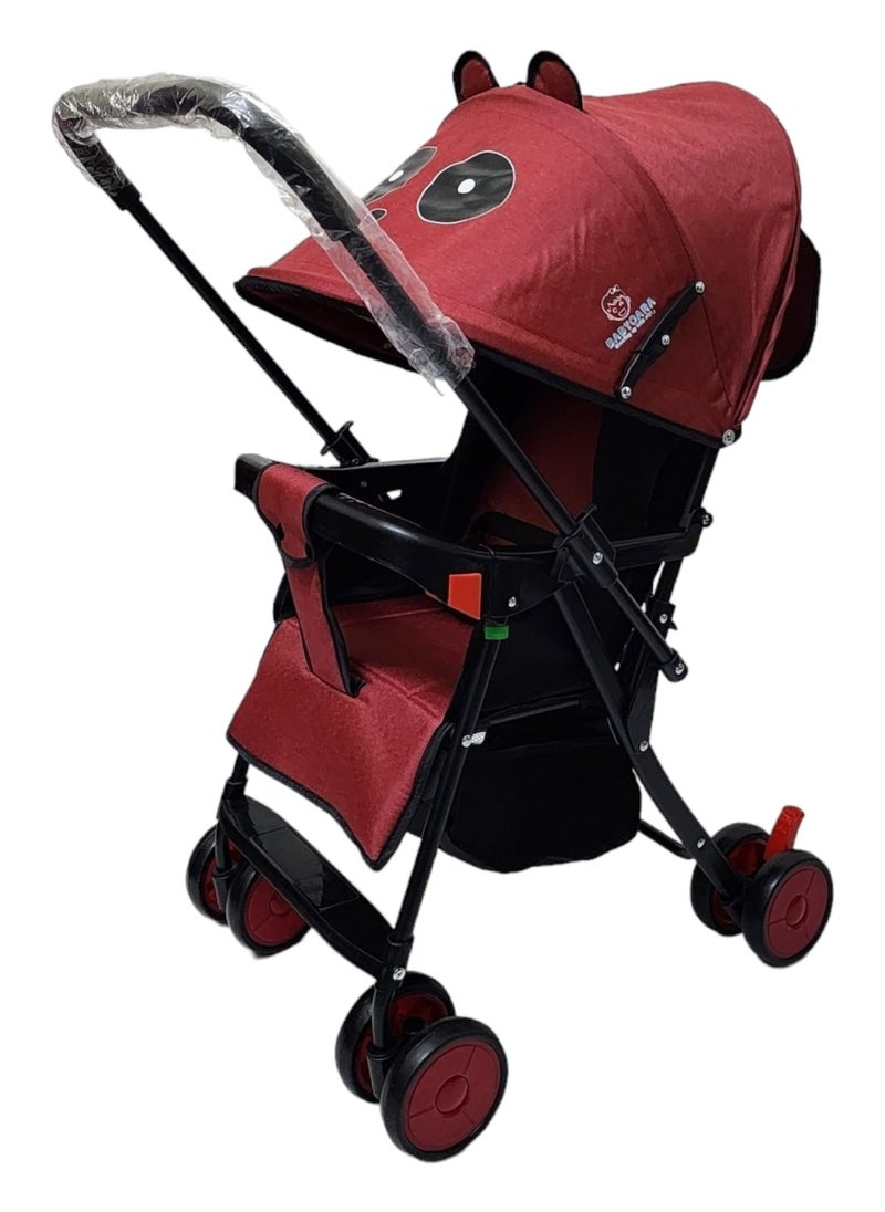 BABYCARA Lightweight Stroller with Adjustable Seat and Convenient Storage Basket  - Image 2