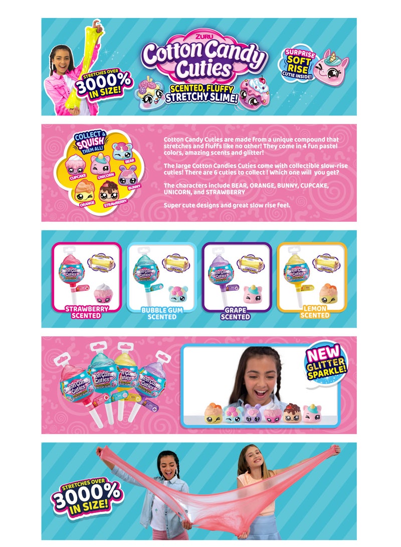 Zuru Oosh-Cotton Candy-Series 2Cuties Mediumpop,3Facing6Pcs/PDQ,24Pcs/Ctn,Noinner,Std Color Assortme - Image 2