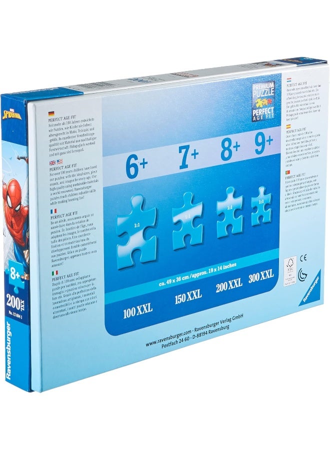 Ravensburger Spider-Man und sein Team 100 Piece Jigsaw Puzzle for Kids â€“ Marvel Superhero Scene with XXL Pieces â€“ Premium Quality Puzzle for Fun and Skill Building for Ages 6 and Up | 12694-1 - Image 3