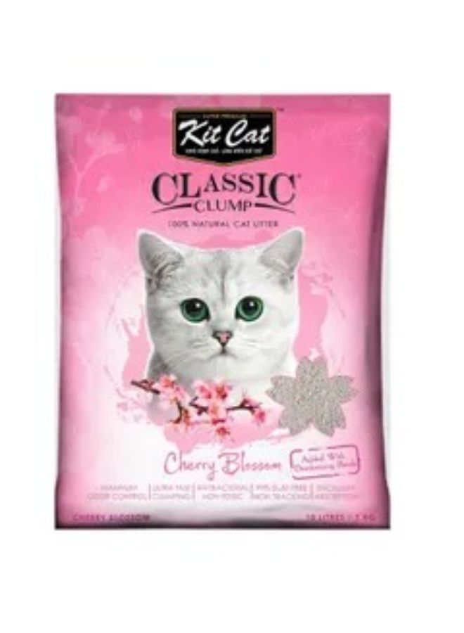كيت كات رمل مخصص للقطط برائحة الورد10لتر