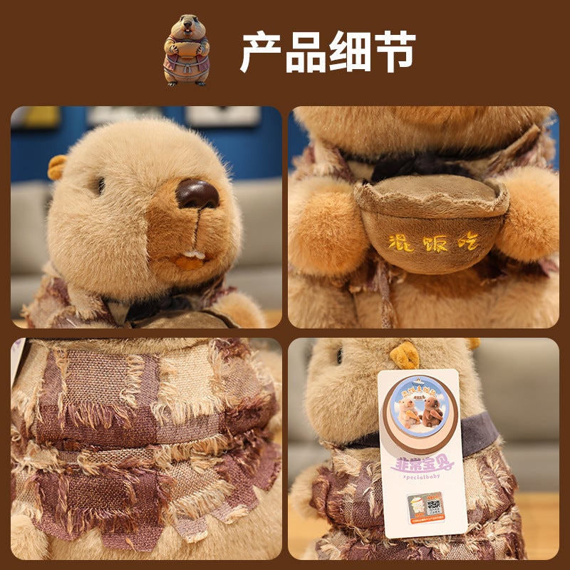 Groundhog Plush Toy Stuffed Animal Doll - Image 3