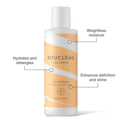 Boucléme Bouclme Waves Travel Kit - Ultimate Haircare for Wavy Hair - Protects & Nourishes Waves - Includes Hydrating Hair Cleanser, Conditioner & Super Hold Styler - Natural and Vegan - 10.1 fl oz - Image 3