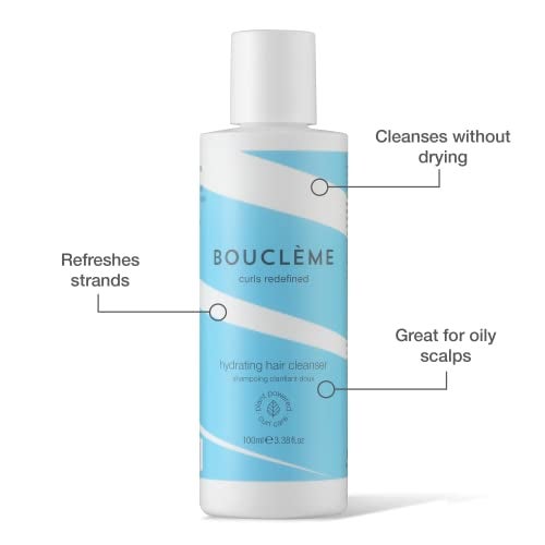 Boucléme Bouclme Waves Travel Kit - Ultimate Haircare for Wavy Hair - Protects & Nourishes Waves - Includes Hydrating Hair Cleanser, Conditioner & Super Hold Styler - Natural and Vegan - 10.1 fl oz - Image 2