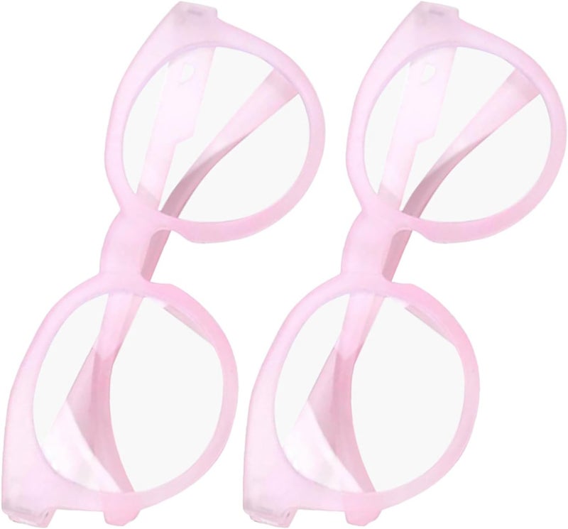 2pcs Blue Light Blocking UV Protection Eye Strain Relief Computer Gaming Glasses for - Image 1