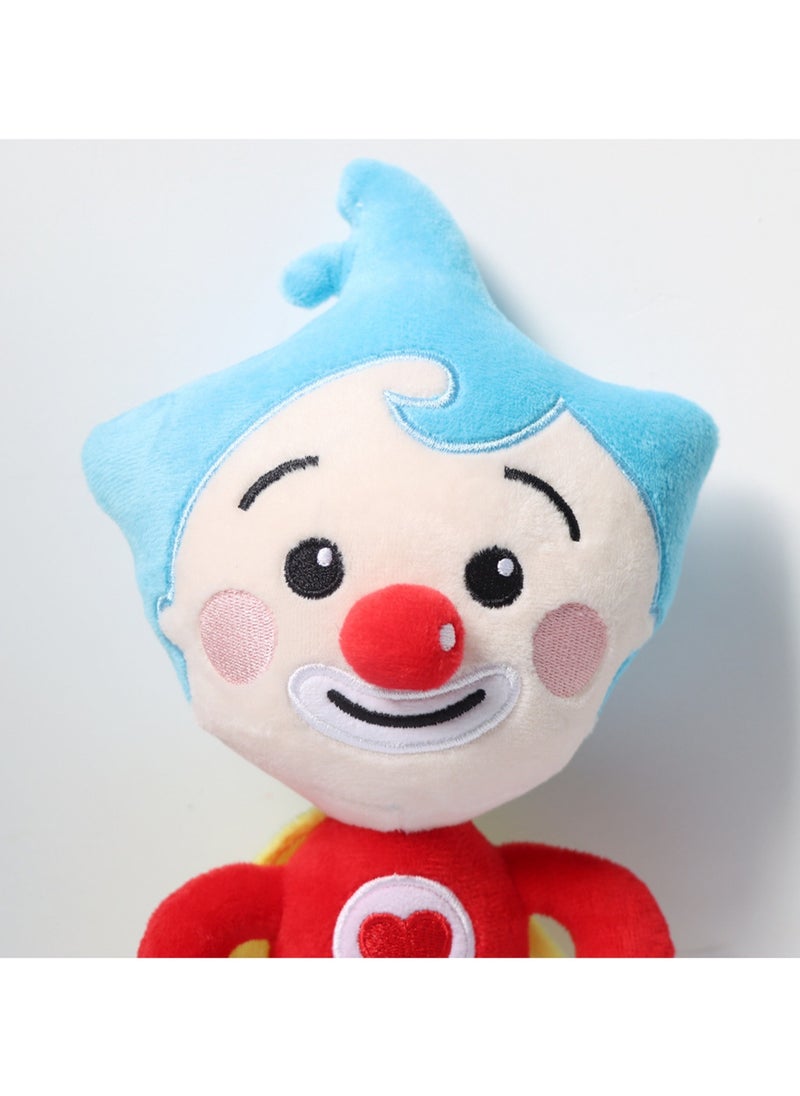 Generic - 20 CM Cute Cartoon Clown Plush Toy Soft Stuffed Doll For Girls And Boys All Ages Gift - Image 1