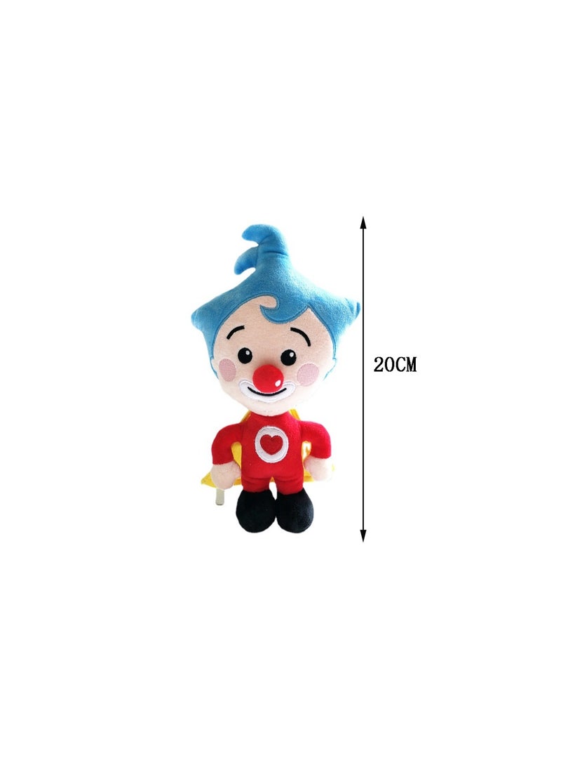 Generic - 20 CM Cute Cartoon Clown Plush Toy Soft Stuffed Doll For Girls And Boys All Ages Gift - Image 1