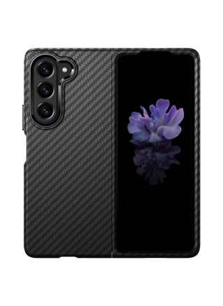 For Samsung Galaxy Z Fold5 Water Sticker PC Folding Phone Case(Carbon Fiber Black) - pzsku/ZEB96CAA6A61A3CC5E3B9Z/45/_/1739886893/920186fb-44a5-4c70-a6b1-00aaf8ccd5cc