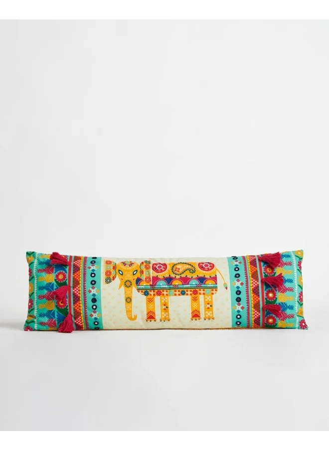 Chumbak A Trunkload of Love Kutch Long Pillow Cover