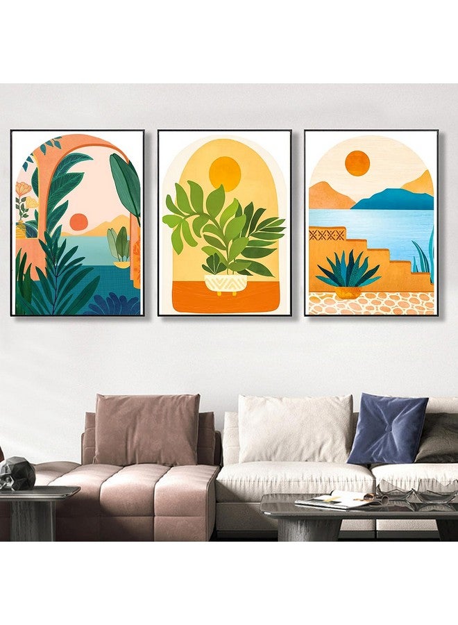 YALKIN Paint By Numbers For Adults And Kids Beginner Painting By Number Kits On Canvaswithout Frame Diy Color Oil Painting Acrylic Paintshome Wall Decor（6 Pack 8X12 In） - Image 3