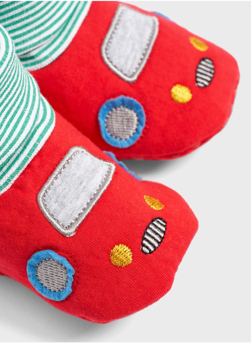 mothercare Kids Slip Ons Bedroom Slippers  - Image 5