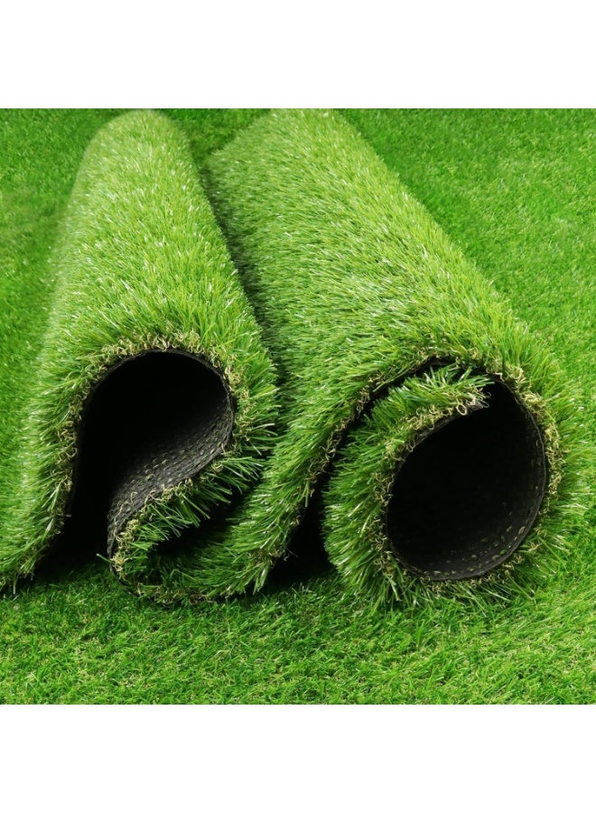 سجادة نجيلة عشب صناعي أخضر – 3 متر × 1 متر × 2 سم - Image 3