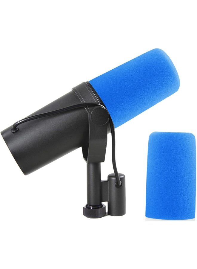 LEFXMOPHY SM7B Windshield for Shure SM7B SM7dB Vocal Microphone Pop Filter Wind Foam RK345 Replacement Pop Filter Sky Blue Windsock Cover - Image 2