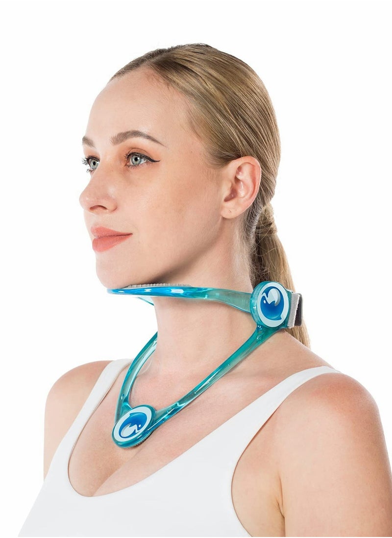 Excefore - Neck Corrector,Neck Stretcher,Neck Brace,TERRIFI 360 Degree Adjustable Cervical Collar,Relieve Pressure in Spine and Preventing Neck Cervical,Neck Posture Corrector - Image 1