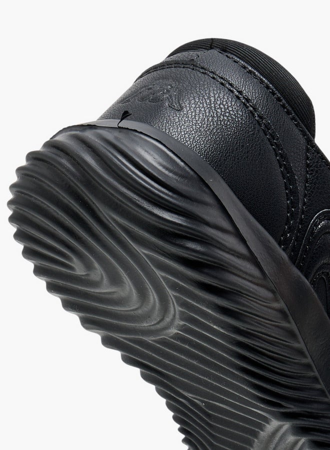 Kappa Girls' Textured School Shoes with Hook and Loop Closure  - Image 5