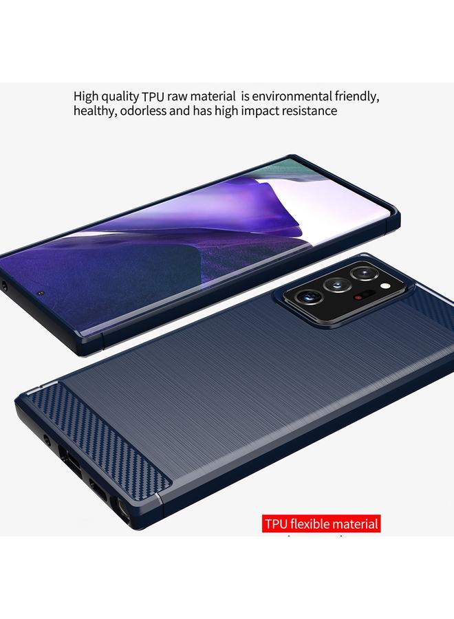 اس-توب جراب لهاتف Samsung Galaxy Note20 Ultra مصنوع من ألياف الكربون المصقولة TPU - Image 4