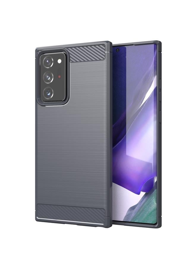 اس-توب جراب لهاتف Samsung Galaxy Note20 Ultra مصنوع من ألياف الكربون المصقولة TPU - Image 1