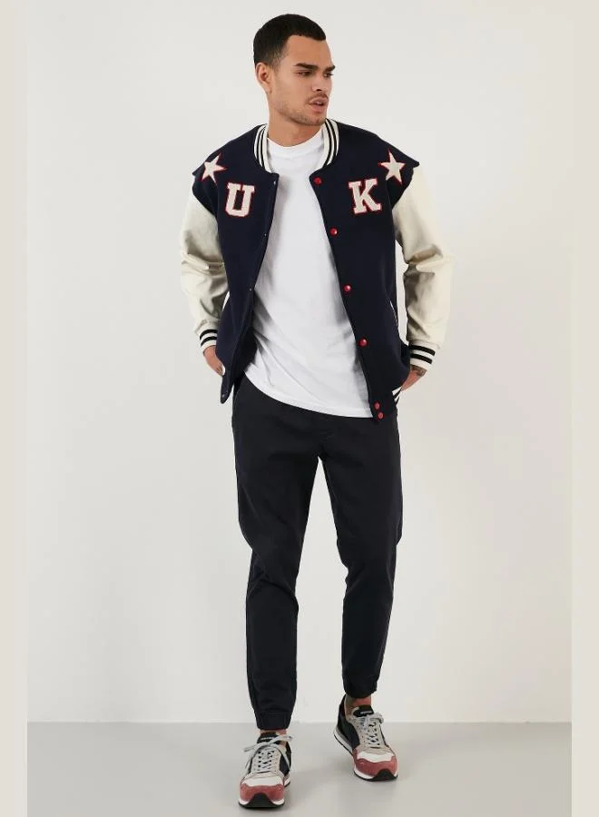 Buratti  Buratti Oversize College Collar Pocket Bomber Jacket Men'S JACKET 628MNH178 for Men | Best Price UAE