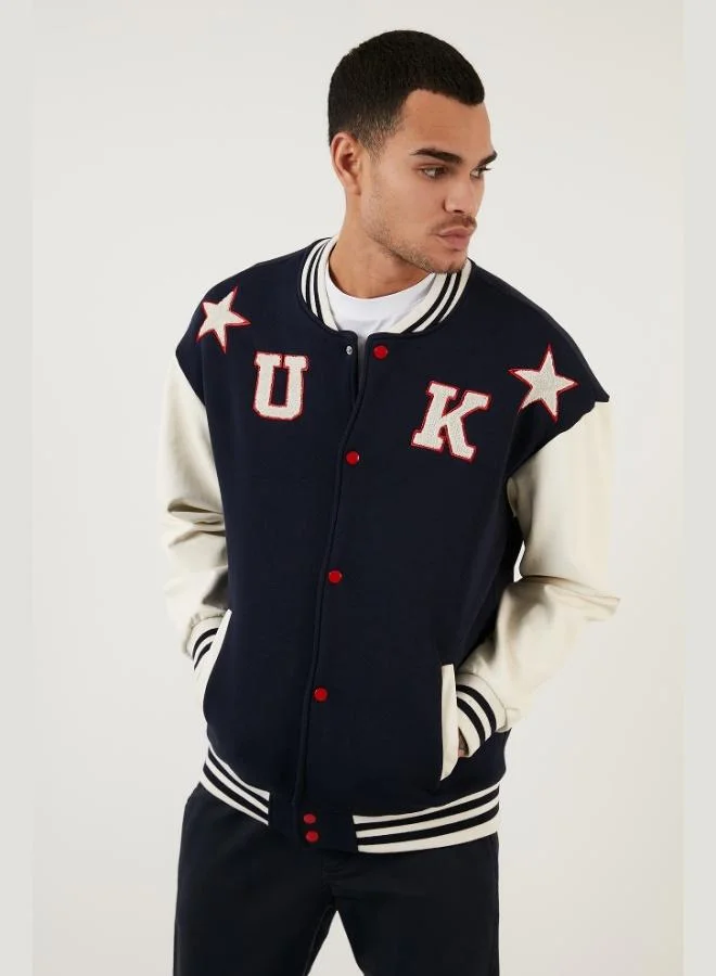 Buratti  Buratti Oversize College Collar Pocket Bomber Jacket Men'S JACKET 628MNH178 for Men | Best Price UAE