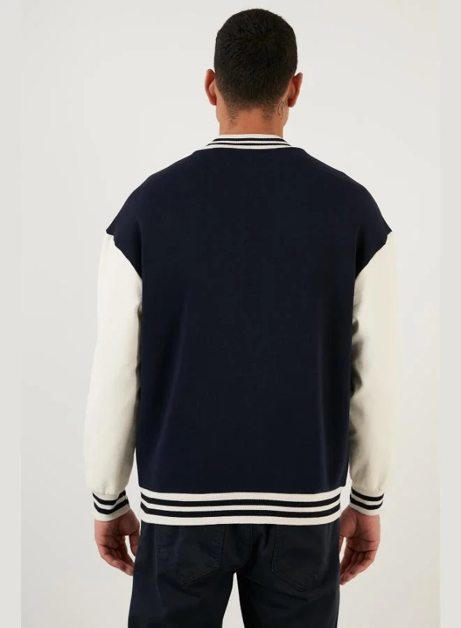 Buratti  Buratti Oversize College Collar Pocket Bomber Jacket Men'S JACKET 628MNH178 for Men | Best Price UAE