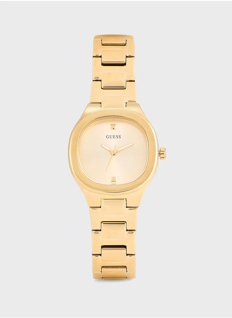 جس Eve Steel Strap Analog Watch