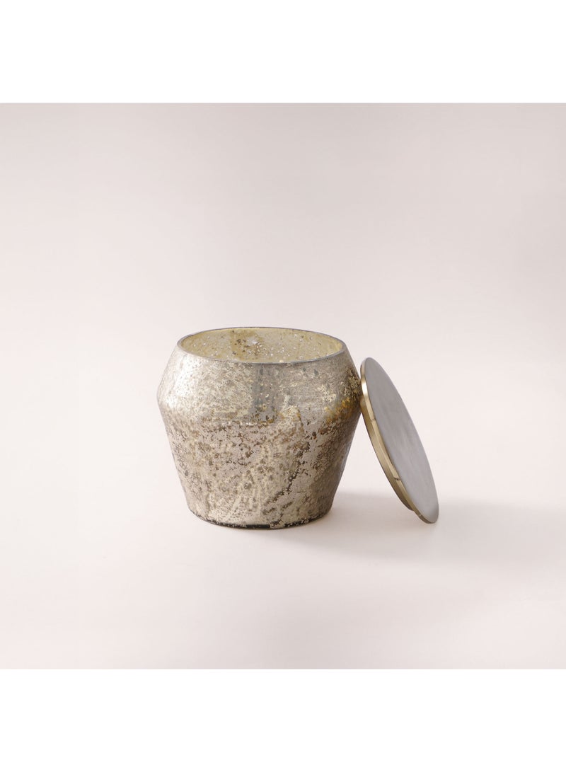 JAR CANDLE GOLD DIA 12.7X HT:11.4 CM  - Image 2