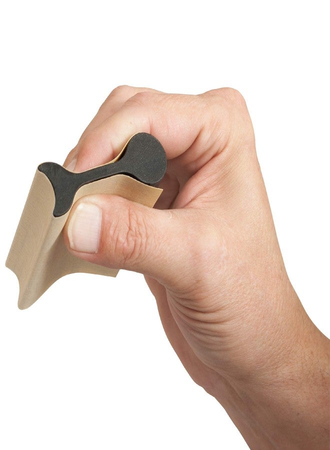 فولتون مجموعة أدوات صنفرة فولتون ثنائية الأطراف، مكونة من 6 قطع، 12 شكلًا، لصنفرة الأشكال المقعرة والمحدبة. وسادات قبضة كبيرة الحجم مع أشكال. تُستخدم في قوالب التاج، القوالب، الإطارات، أو للاستخدام العام في أعمال النجارة. - Image 3