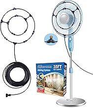POCKET PANDA POCKET PANDA Misting Fan Outdoor 35FT, Fan Mister Kit for Patio, Outdoor Fan Mister for Cooling, Misting Fans for  - Image 1