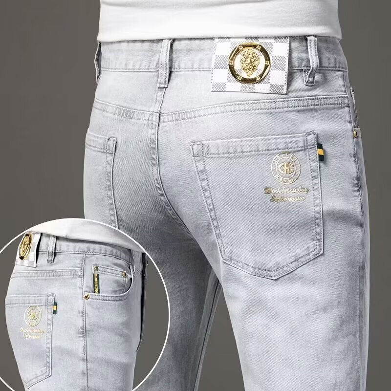 Unisex Classic Denim Jeans Loose Fit Daily Outdoor Wear - Image 4