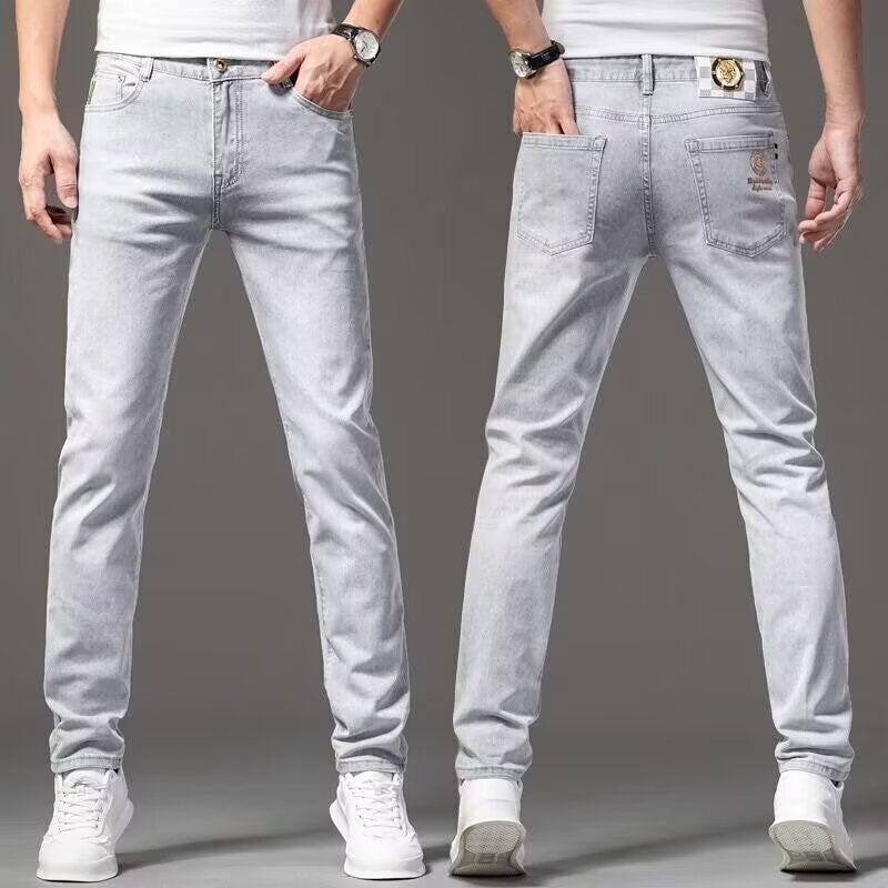 Unisex Classic Denim Jeans Loose Fit Daily Outdoor Wear - Image 2