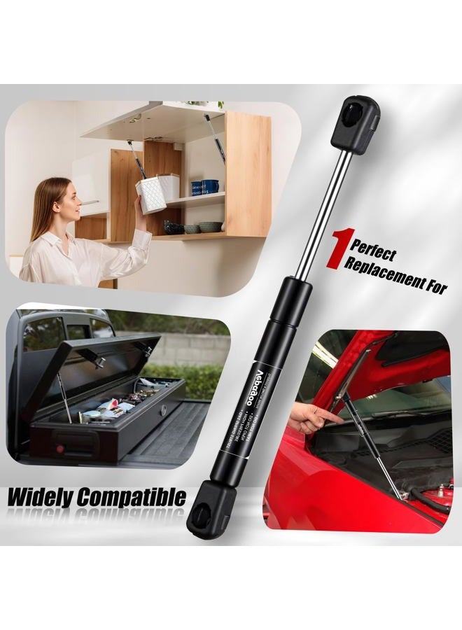 Vepagoo 10 Inches 35 Lb/156N Gas Shocks Struts Lift Supports Compatible with Truck Pickup Tool Box Lid RV Door, Set of 2 - Image 3