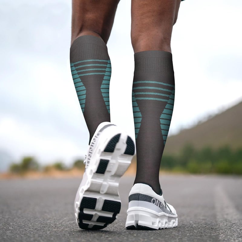 COOLOVER Copper Compression Socks for Women and Men(6 Pairs)-Best Support for Running, Athletic, Nursing, Travel - Image 4