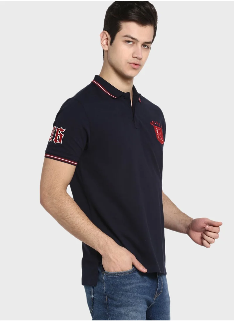 Red Tape Tipped Polo