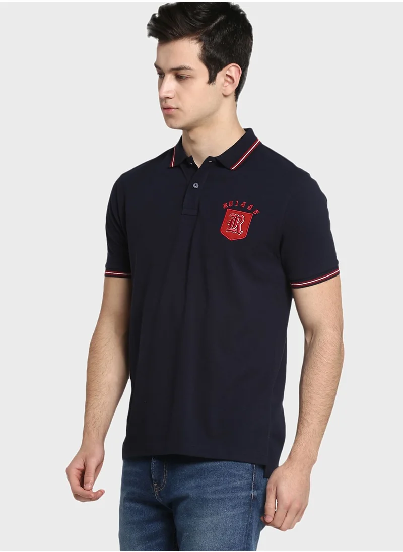 Red Tape Tipped Polo