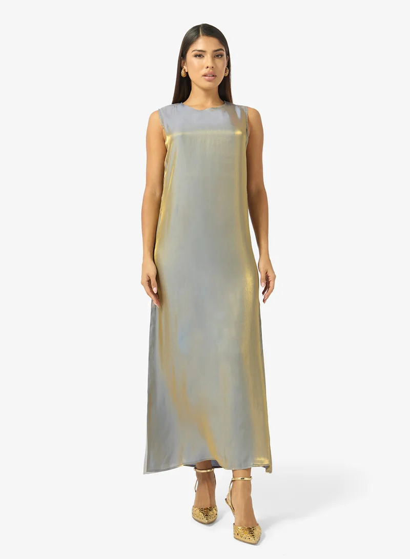 Khizana  Tonal Abaya With Inner Dress for Women | Best Price UAE