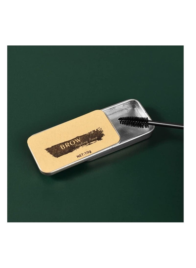 BLOOMING TIME Wild Brow Magic Colorless Styling Gel & Makeup Set - Image 1