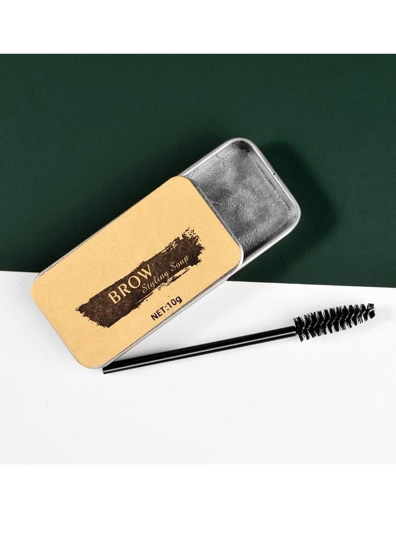 BLOOMING TIME Wild Brow Magic Colorless Styling Gel & Makeup Set - Image 2