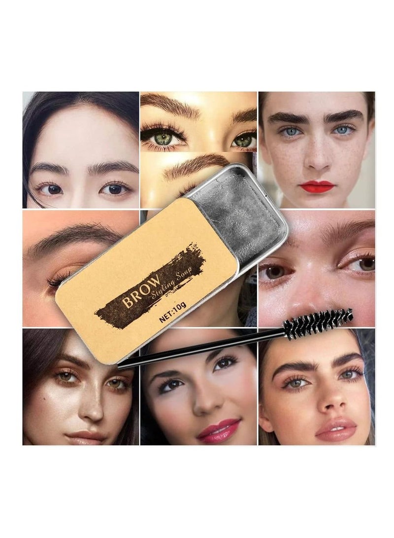 BLOOMING TIME Wild Brow Magic Colorless Styling Gel & Makeup Set - Image 5