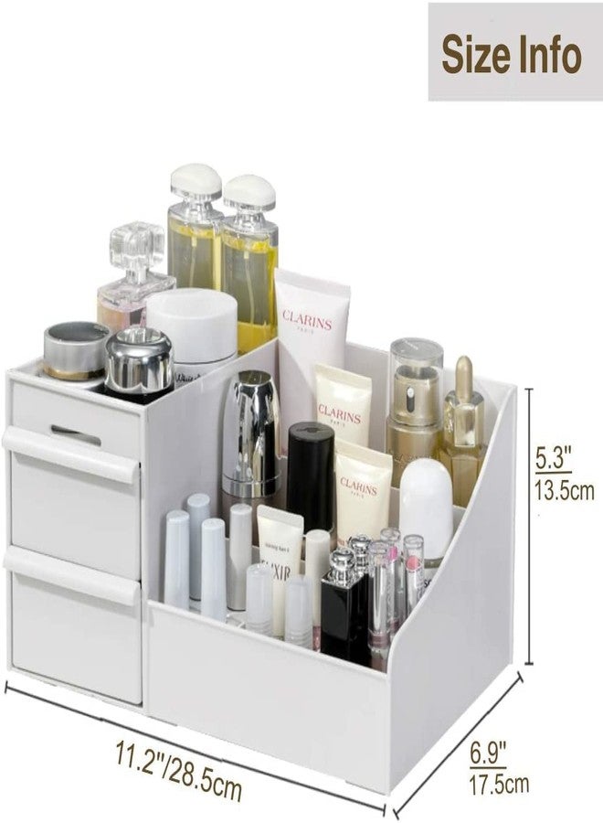 MVM Enterprise Organizer for Vanity, Bathroom Countertop Organizer with Drawers for Cosmetics, Skin Care, Lipstick, Brushes, Lotions, Eyeshadow, Nail Polish and Jewelry. - Image 3