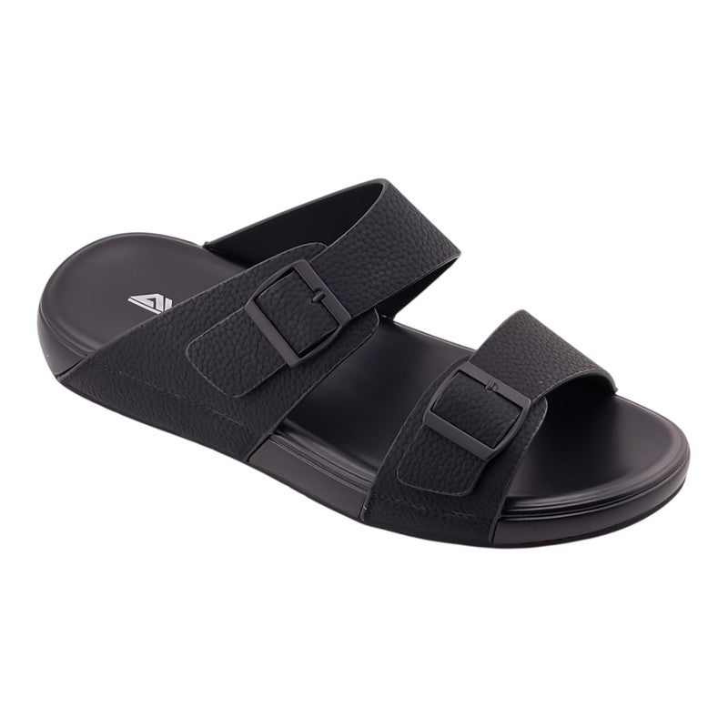 AET A E T Handmade Arabic Sandals For Men | Outdoor Mens Slippers | Everyday Flip Flops Open Toe | Arabic Genuine Leather With Buckle | New Arabic Design | Matching Color Footbed | Comfortable & LightWeight - Image 1