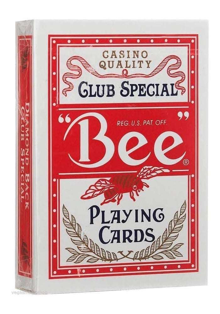 Brybelly Bee No. 92 Diamond Back Club Special Playing Cards - Red and Blue, 12 Decks - Image 4