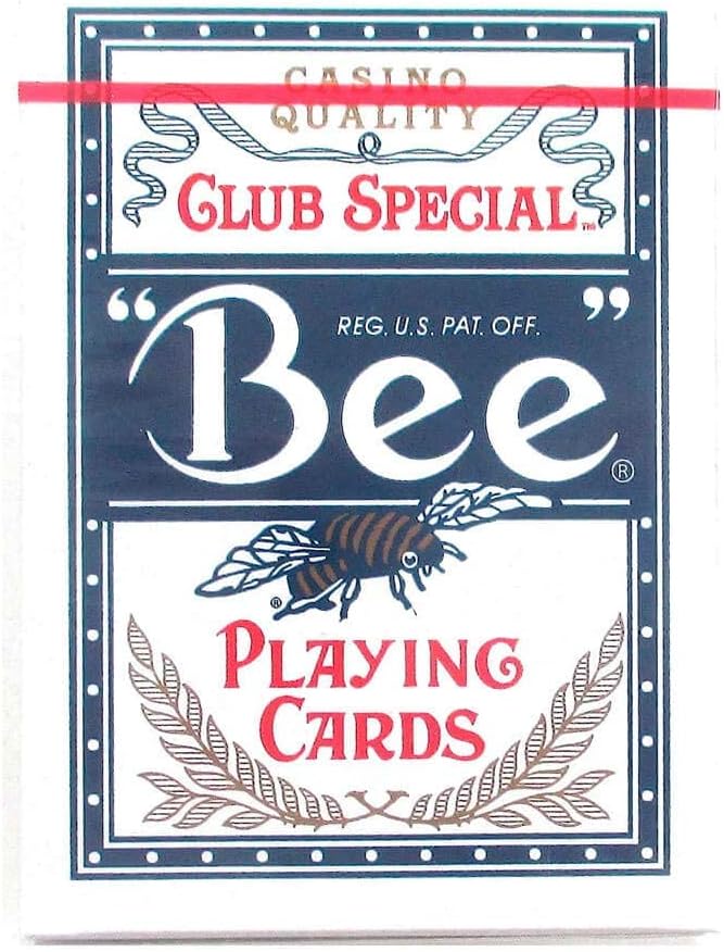 Brybelly Bee No. 92 Diamond Back Club Special Playing Cards - Red and Blue, 12 Decks - Image 3