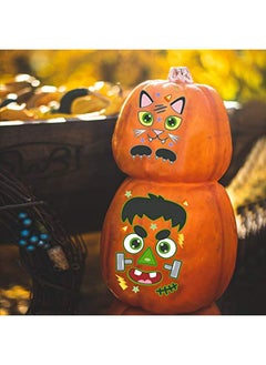 JOYIN Make 54 Faces Pumpkin Decorating Stickers With 24 Sticker Sheets In 12 Designs Halloween Party Supplies Trick Or Treat Party Favors  - Image 4