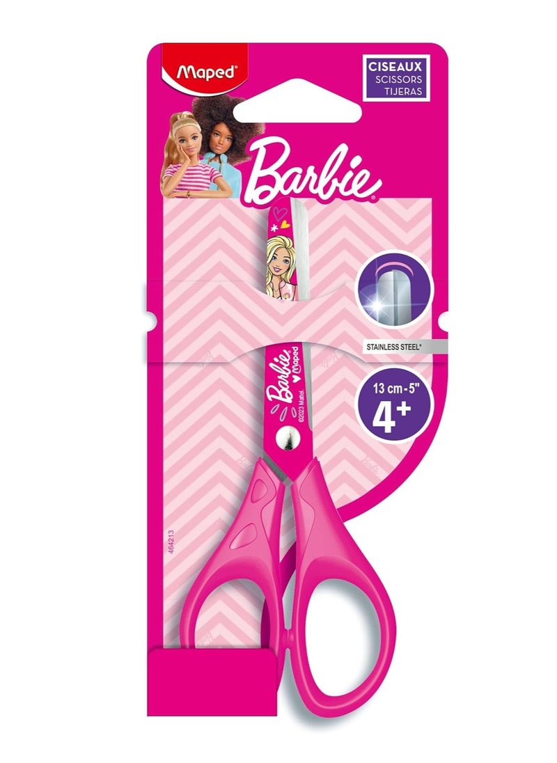 Maped - Barbie Ergonomic Scissors With Round Tip - Image 1